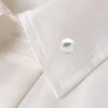 Quick Fix Neckline Clip 5PCS Pearl Buttons for Women, Clothing Invisible Anti-Exposure Safety Pins, No Pin Clothes Damage Iron Brooch Pins Fixation