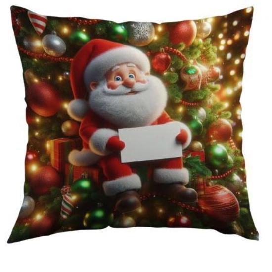 New Christmas Printed Cushion Cover Christmas Elk Home Sofa Decoration Cushion Cover Bedside Cushion