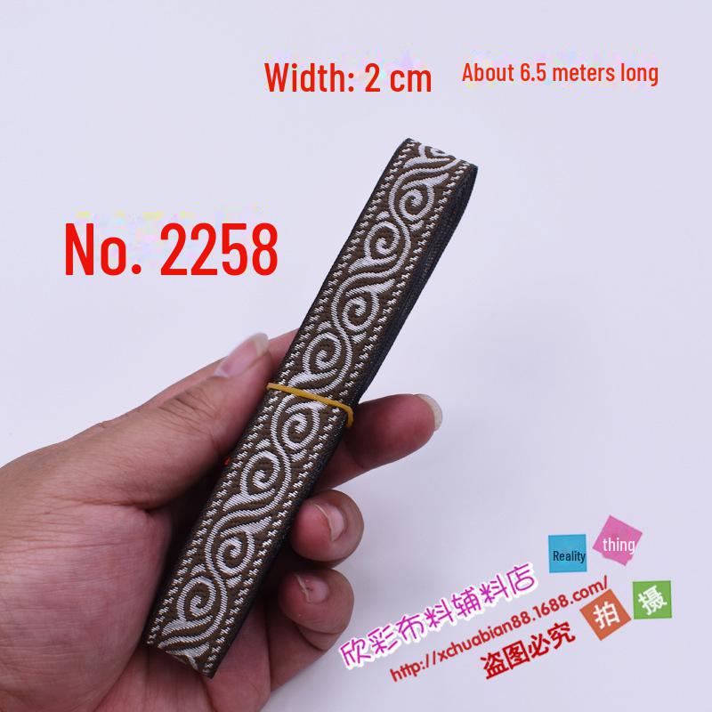 

Этническая кружевная лента - Ширина 2 см: Аксессуары для рукоделия из ткани, одежды и шитья для сценических выступлений