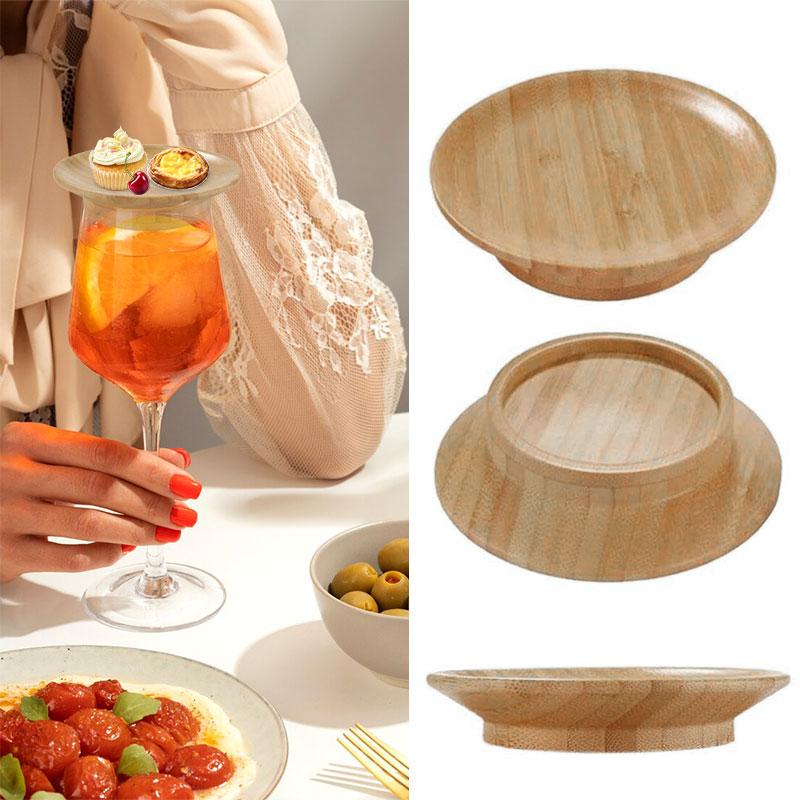 1/2/4/6/10 ks Dřevěná sklenice na víno Uzeniny Snadno se čistí nepropustné uzenářské desky Ruční výroba