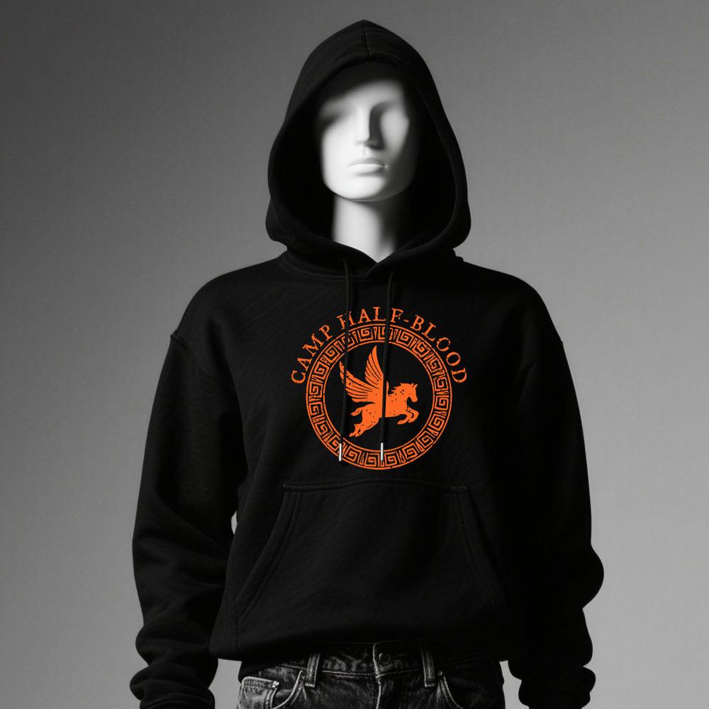 Bluza z kapturem Camp Half Blood Bluza Percy Jackson Męska Damska Codzienna Odzież Casualowa Kreatywna Odzież Uliczna Okrągły dekolt Gorąca Wyprzedaż Topy