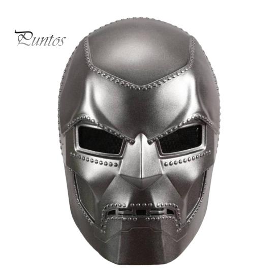 

Dr Doom Masque Grim Robot Masque Metallic Color Resina Halloween Mask для косплея, реквизит для вечеринки темно-серого
