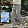 Pantalon Casual Droit en Soie Glacée pour Homme Baleno