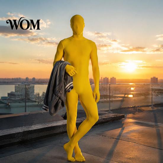 Unisex Zentai Oblek Celotělový Oblek, Pro Dospělé Halloweenská Párty Cosplay Odolný Spandexový Oblek Body, Muži Ženy Pružný Unitard Kostým Lehký