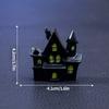 Halloween Decorations Skull Bat Mini Figurines Ornament Desktop Landscape Figurine Decoration