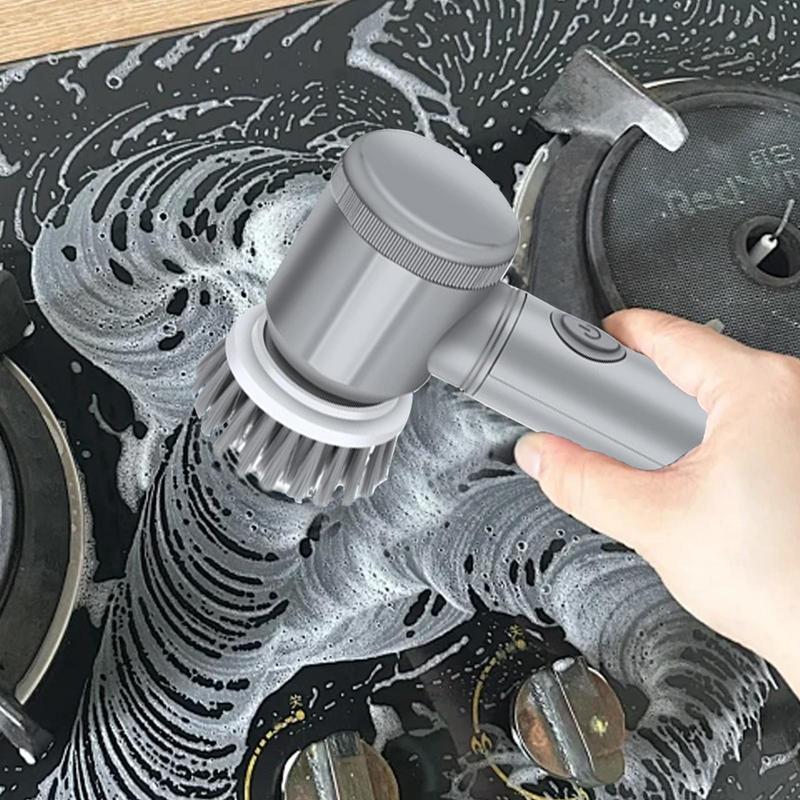 Handheld Kitchen Cleaning Brush Handheld Kitchen Cleaning Cordless Brush Lightweight Design Cleaning Tool For Kitchen Outdoor