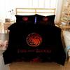 Stampa 3D Cartonn Fuoco e Sangue Set Biancheria da Letto Copripiumini Federe Piumone Singolo Set Biancheria da Letto Biancheria da Letto Letto