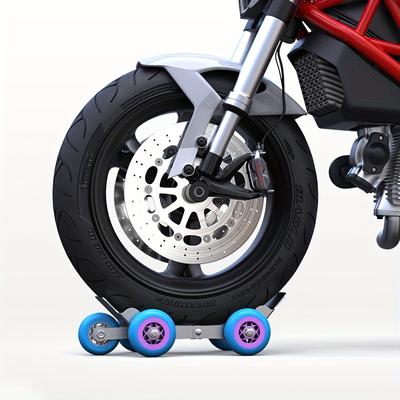 Foldable Five Wheel Emergency Tire Forklift, Motorcycle Tricycle, Assisted Scooter Shifter, Flat Tire Booster, Tire Blowout Trailer