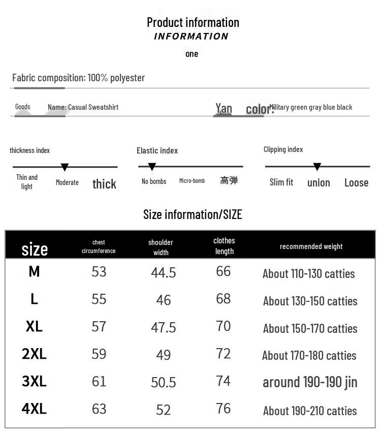 JEEP SPIRIT Hanorac Casual cu Mânecă Lungă din Fleece pentru Bărbați