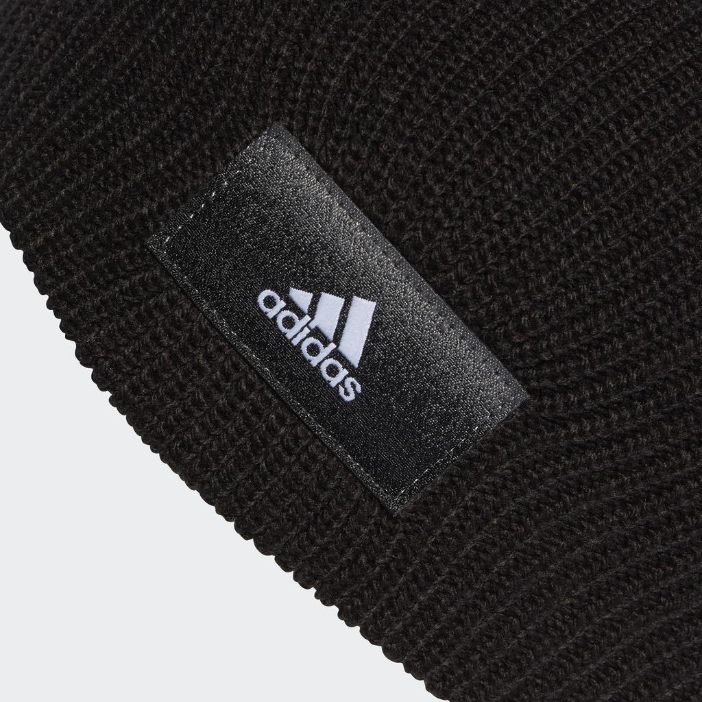 Adidas Essentials Beanie DMD82 Knit Black OSFX Men's Hat, (IB2655)