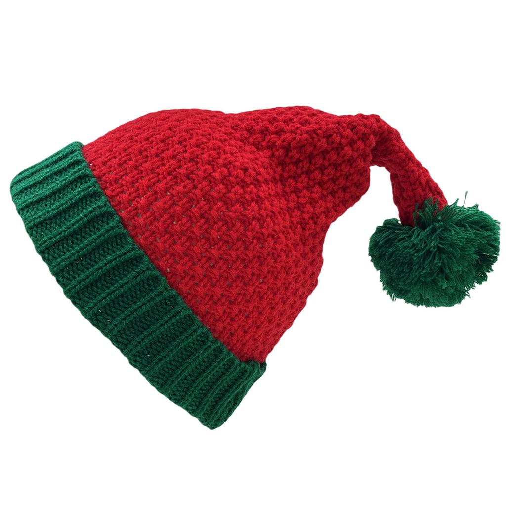 Parent-child Hat Autumn and Winter Santa Claus Men and Women Knitted Hat Christmas Gift Wool Hat