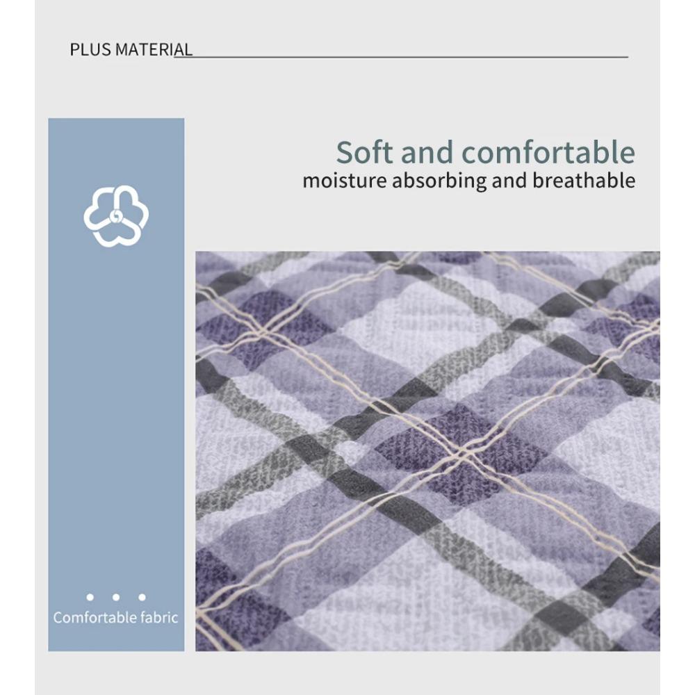 Extra Großes Auslaufsicheres Bettauflage, Waschbarer Wasserdichter Matratzenschoner für Starke Periode, Bettnässen, Inkontinenz, Wiederverwendbare Unterlage, Weich, Hautfreundlich