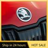 Samolepka na auto 2025 Horká 80mm 90mm 100mm Logo auta Znak auta Přední mřížka auta Zadní kufr Znak pro Skoda Octavia Rapid Fabia A7 Superb K