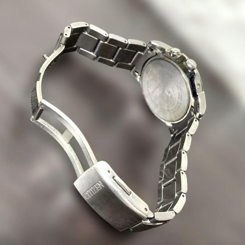 Used [Working Product] CITIZEN/Citizen Atessa H110 Radio Solar Titanium