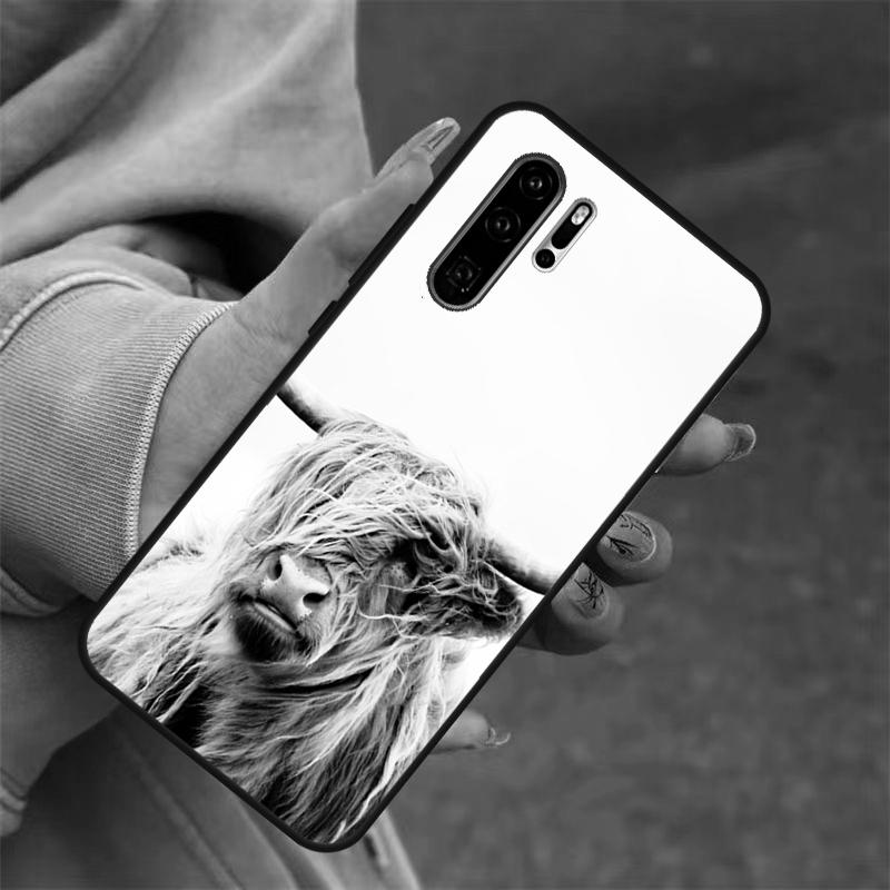 Highland Cows For Huawei Nova 11i 8i 7i 3i Nova 9 10 SE 5T Y60 Y70 Y90 Y91 Y61 P20 P30 P40 Lite Pro Case