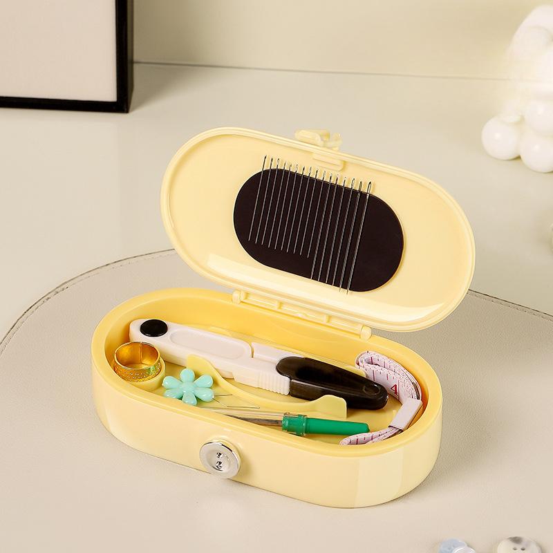 Nouveau Kit de Couture Magnétique, Un Indispensable pour le Voyage, Sac de Couture Maison, Outils de Couture à la Main, et Boîte de Rangement pour la Couture
