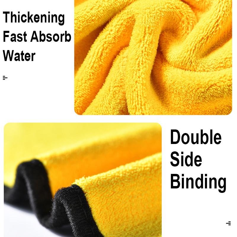 1/3/6Pcs Mikrofaser-reinigungstuch Auto Reinigungstücher Professionelle Detaillierung Auto Trocknen Mikrofaser Handtuch Waschen Handtuch