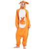 Dámske Pyžamo Klokan Kigurumi Pánsky Overal Dospelý Fleece Párové Jednodielne Oblečenie na Spanie Vianočné Cosplay Kostým Celé Oblečenie