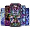 Mandala Chakra Insist Yoga Case For Samsung Galaxy S24 S23 S22 Ultra S21 S20 FE Note 10 Plus Note 20 S8 S9 S10 Cover