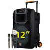 Songchuan SS1 12-inch Portable Outdoor Karaoke Speaker with Dual Wireless Mics (CN Version)