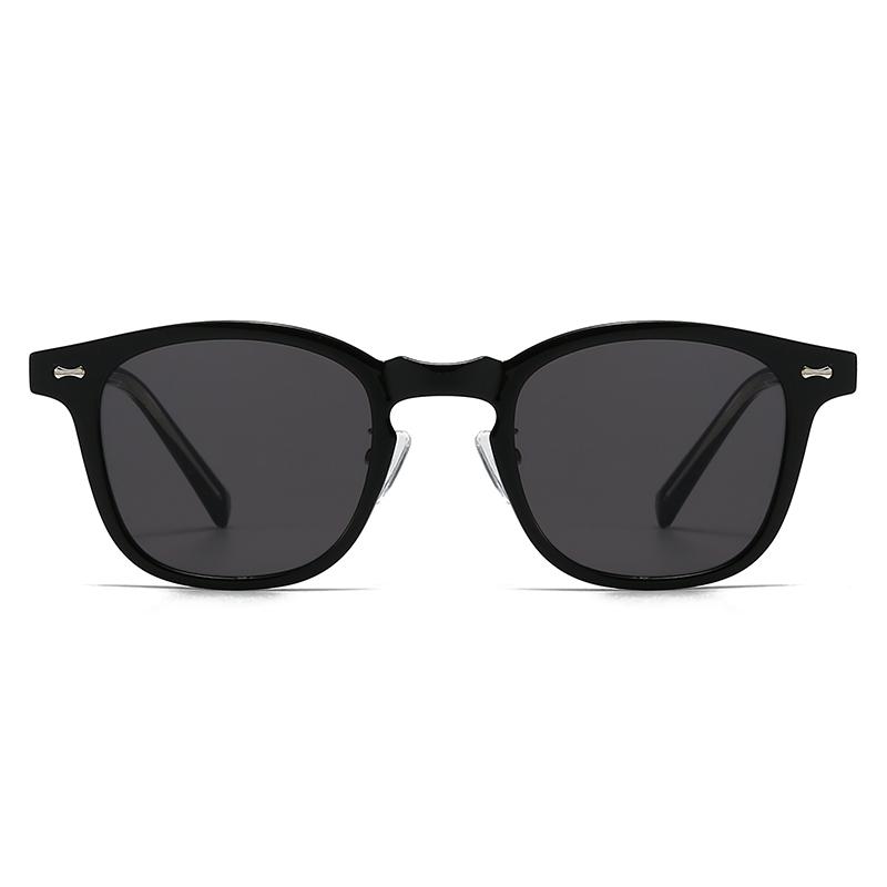 European And American Trendy Street Style Retro Artistic Acrylic Insert Sunglasses Modern Charm Ins Sunglasses 2803