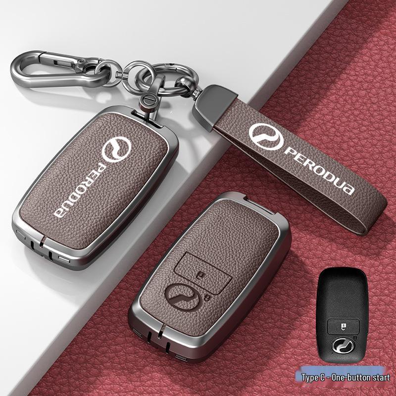 Universal Car Key Case: Fits PERODUA & Toyota Remotes, Key Shell Protection for Men & Women