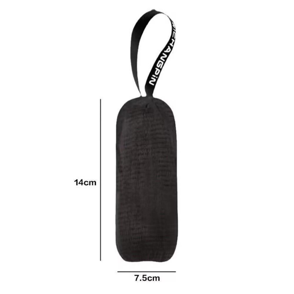 

New Double-Sided Bath Cleansing Foaming Net Mesh Multi-layer Soap Bag Thicken With Lanyard Bathroom Mesh Soap Pocket Bath Use чорний