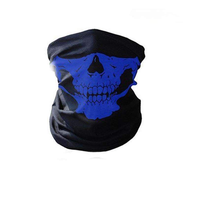 Multi-functional eight Color Skull Bandana Helmet Camping Halloween Neck Face Mask Paintball Ski Sport Headband Hiking Scarves