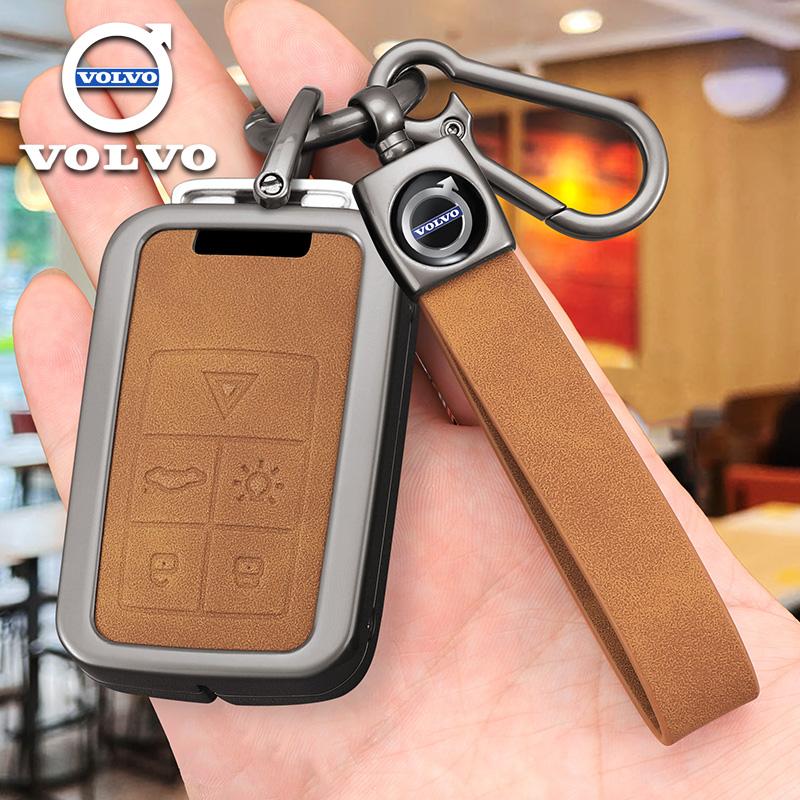 Metal Stopu Cynku Etui Pokrowiec Obudowa Uchwyt Ochronny na Kluczyk Samochodowy Do Volvo S60 S80 V60 XC60 XC70 S60L S80L V40 XC90 Akcesoria