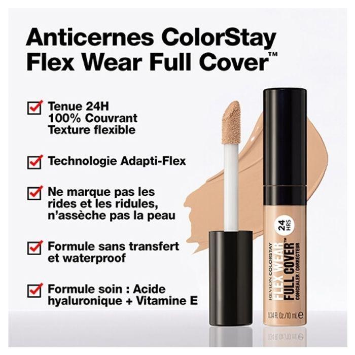 Revlon Maquillage Anti-cernes Colorstay Flex Wear Full Cover N°040 Medium Revlon