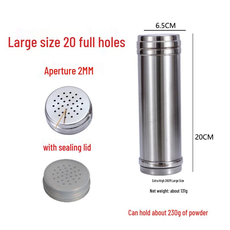 LIEI Stainless Steel Spice Shaker Set