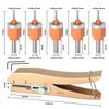 Woodworking Wood Drilling Countersink Drill Bit Hole Puncher   Depth Forstner Bit with Optional Edges Banding Punching Pliers