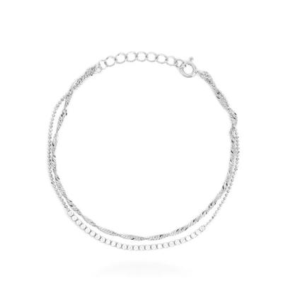 MILTON STELLE Silver Anklet MSJ-SA170035WGGG