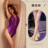 Night listening incense lingerie sexy onesie wholesale hot free lace uniform perspective temptation one piece hair