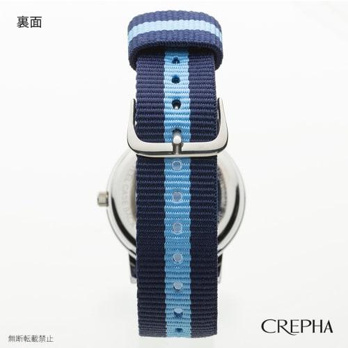 Klefer Women's Analog Waterproof Watch with Fabric or Nylon Strap, Blue, TE-AM042-NVS