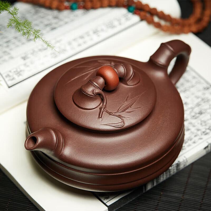 Handmade Yixing Zisha  Fortune Wheel  Teapot