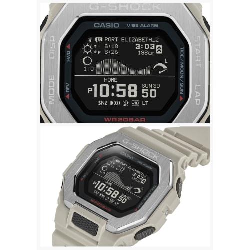 Casio Watch G-Shock G-LIDE Bluetooth Equipped with Biomass Plastic GBX-100-8JF Men's Beige