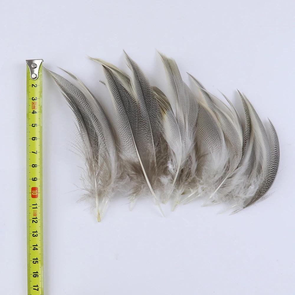 50pcs Natural Duck Feathers 8-13cm for Crafts DIY Jewelry Making Home Decoration Clothing Costume Sewing Accessory Pens Plumes