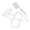 LED Neon Night Light Lamp USB Powered Decorative Wall Fruit Neon Sign Light for Wedding Party Red Lighting Cherry Shape