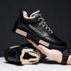 Warm Winter Trend Men's Hightop Cotton Sneakers Male Students Walking Running Casual Skateboard Shoes Leather Boots