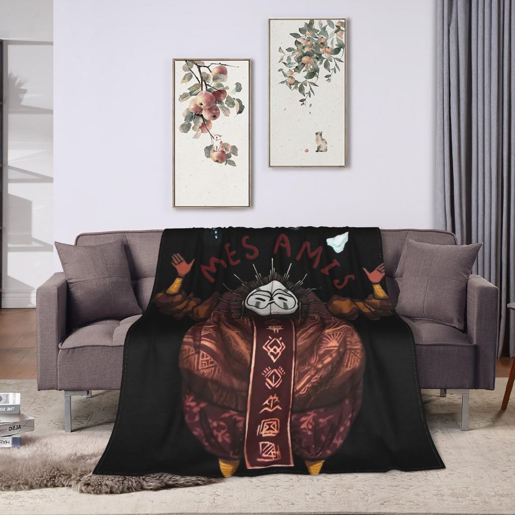 Esquie and rock friends Expedition 33 Blankets  Travel Flannel Throw Blanket For Home Decor Soft Custom Quality Bedspread