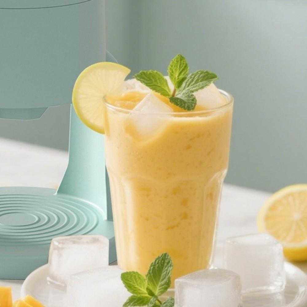 High-capacity Ice Breaking Machine Plastic Drink Making Machine Manual Shaved Ice Machine  Outdoor