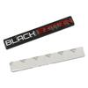 3D Metal BLACK EDITION Rear Trunk Fender Badge Emblem Decals Sticker For Toyota Honda Nissan Lexus Volvo Cadillac BMW Audi