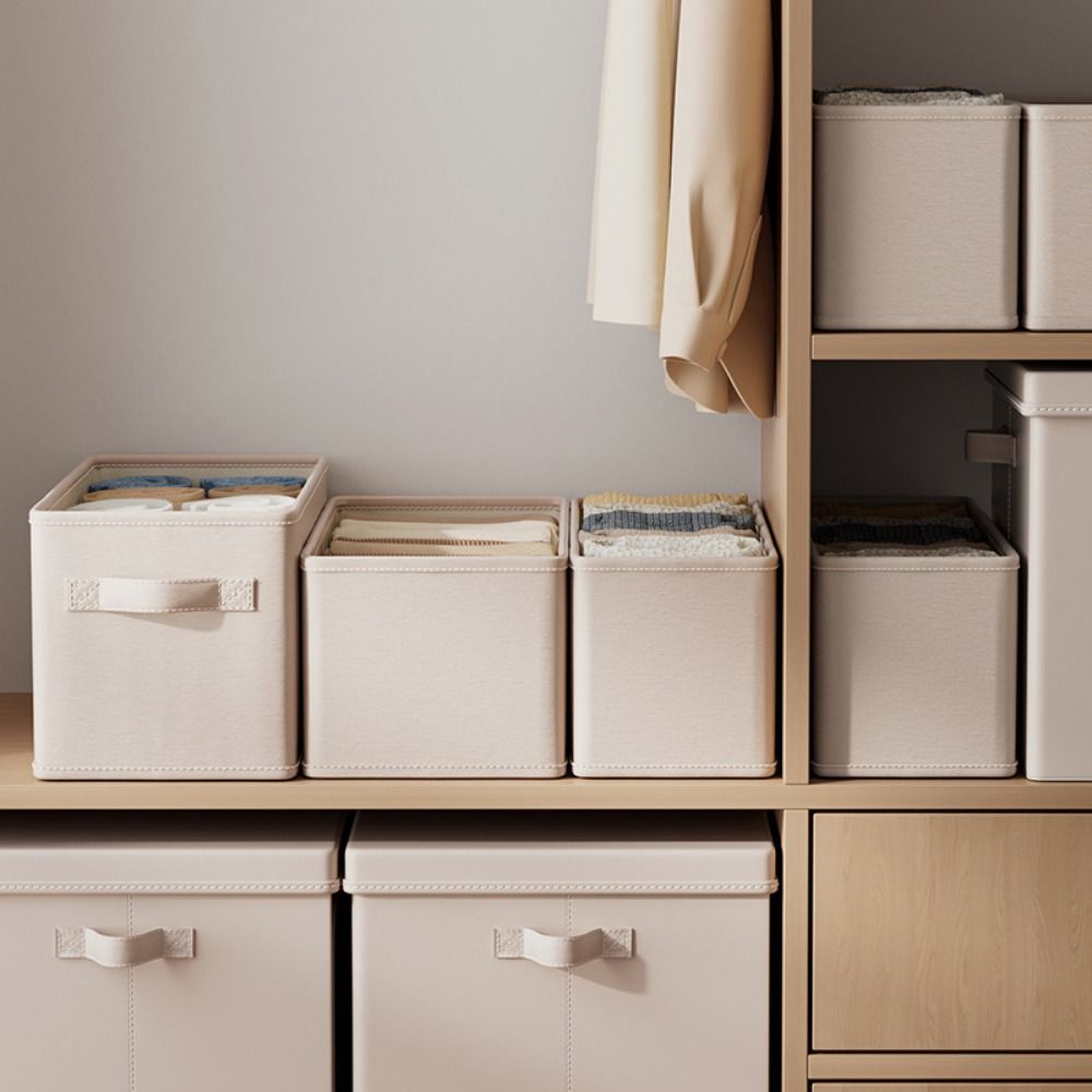 Washable Wardrobe Organizer Foldable Foldable Storage Box Clothes Storage Box  Underwear Storage