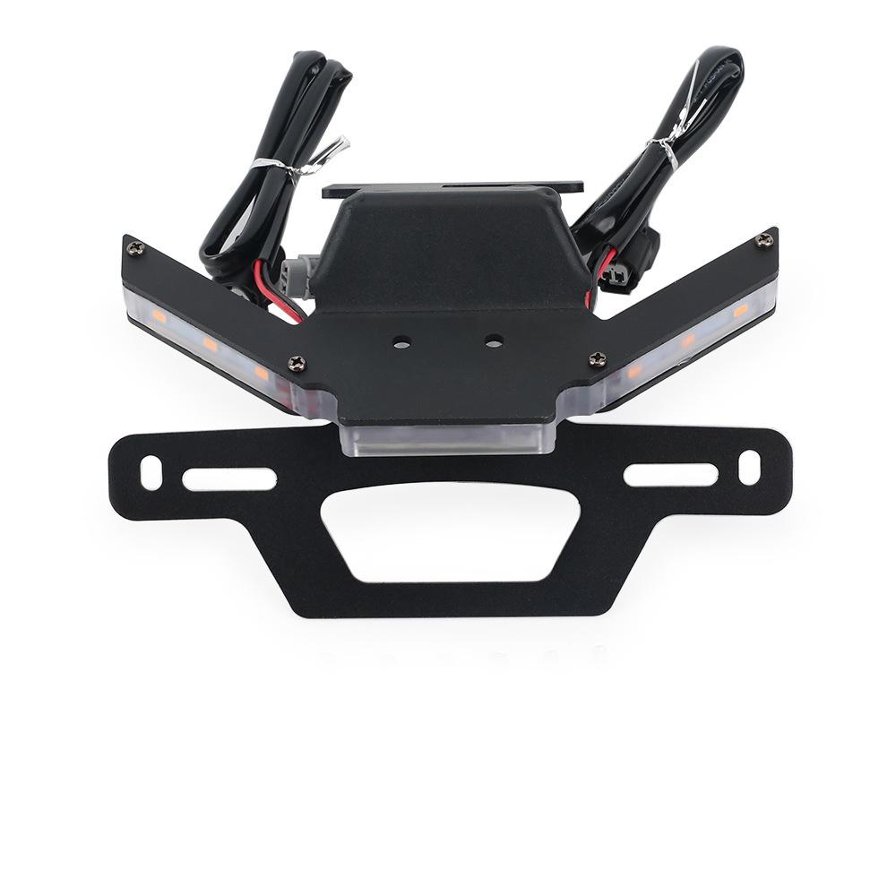 License Plate Holder with LED Turn Signal Light For KAWASAKI Z900 2020-2022 2023