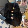 Autumn and winter mink velvet small fragrant jacket temperament explosion thin top fashion foreign style knitted women's outer cardigan