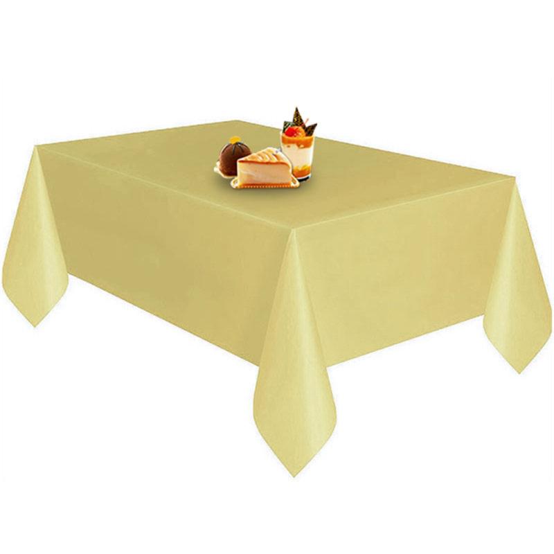 Față de masă din plastic de unică folosință, acoperire pentru masă pentru ieșire, picnic, banchet de nuntă