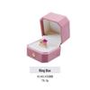 Octagonal Velvet Wedding Jewelry Box for Rings, Necklaces, and Earrings