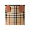 Burberry Detachable Adjustable Shoulder Strap Check Design Shoulder Crossbody Cotton Canvas Mini Bag Women handbags Brown 80704611
