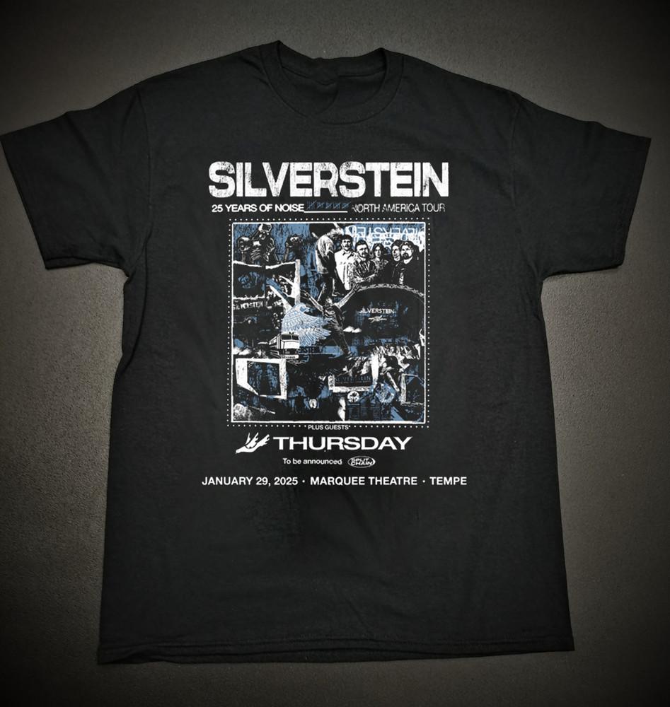

Silverstein Tour 2025 Collection Gift For Fan S to 5XL T-shirt Unisex T-Shirt XXL
